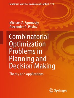 cover image of Combinatorial Optimization Problems in Planning and Decision Making